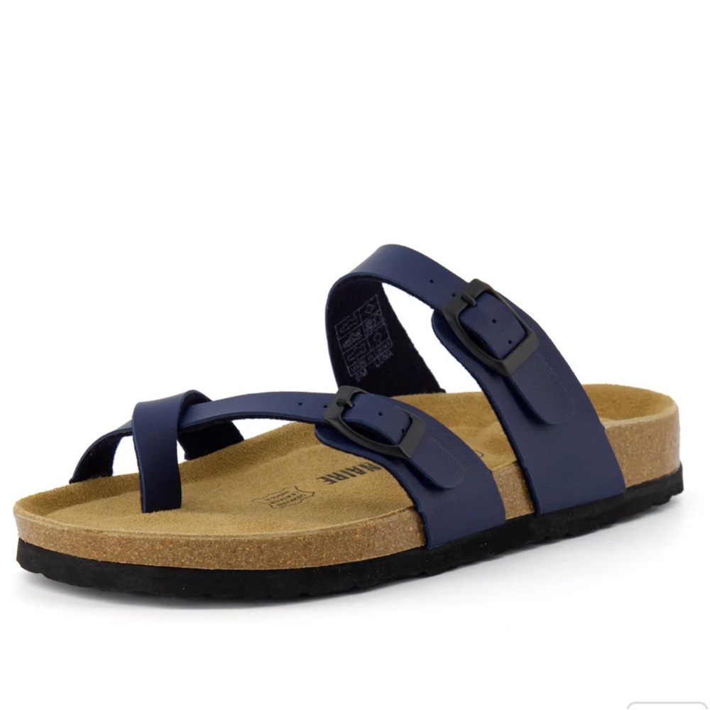 Luna Women’s Cork Footbed Sandal. Size 8.5. NWOB